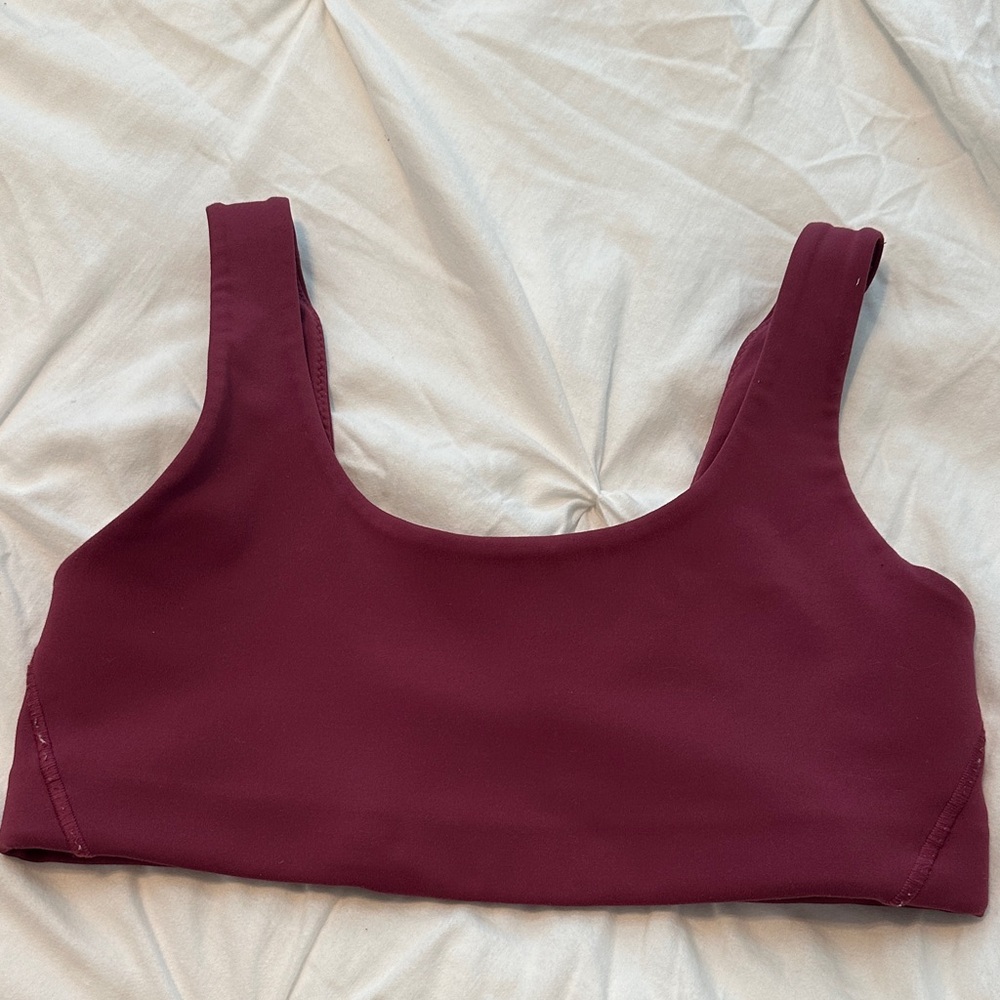 Magenta Nike Sports Bra